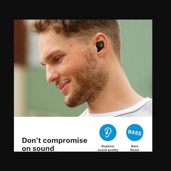 Sennheiser CX Plus True Wireless Bluetooth Noise Cancellation Earbuds - Picture 3 of 16